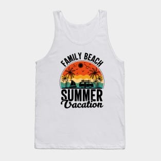 Family Beach Summer Vacation Tank Top